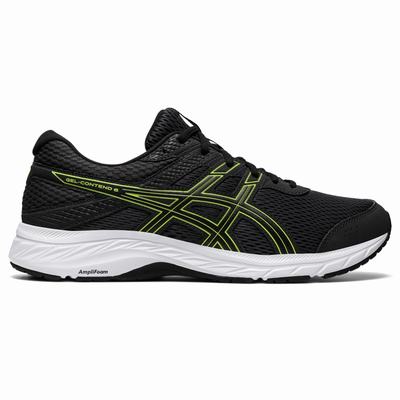 Férfi Asics Gel-Contend 6 (4E) Futócipő AS2470569 MélySzürke/Világos Zöld